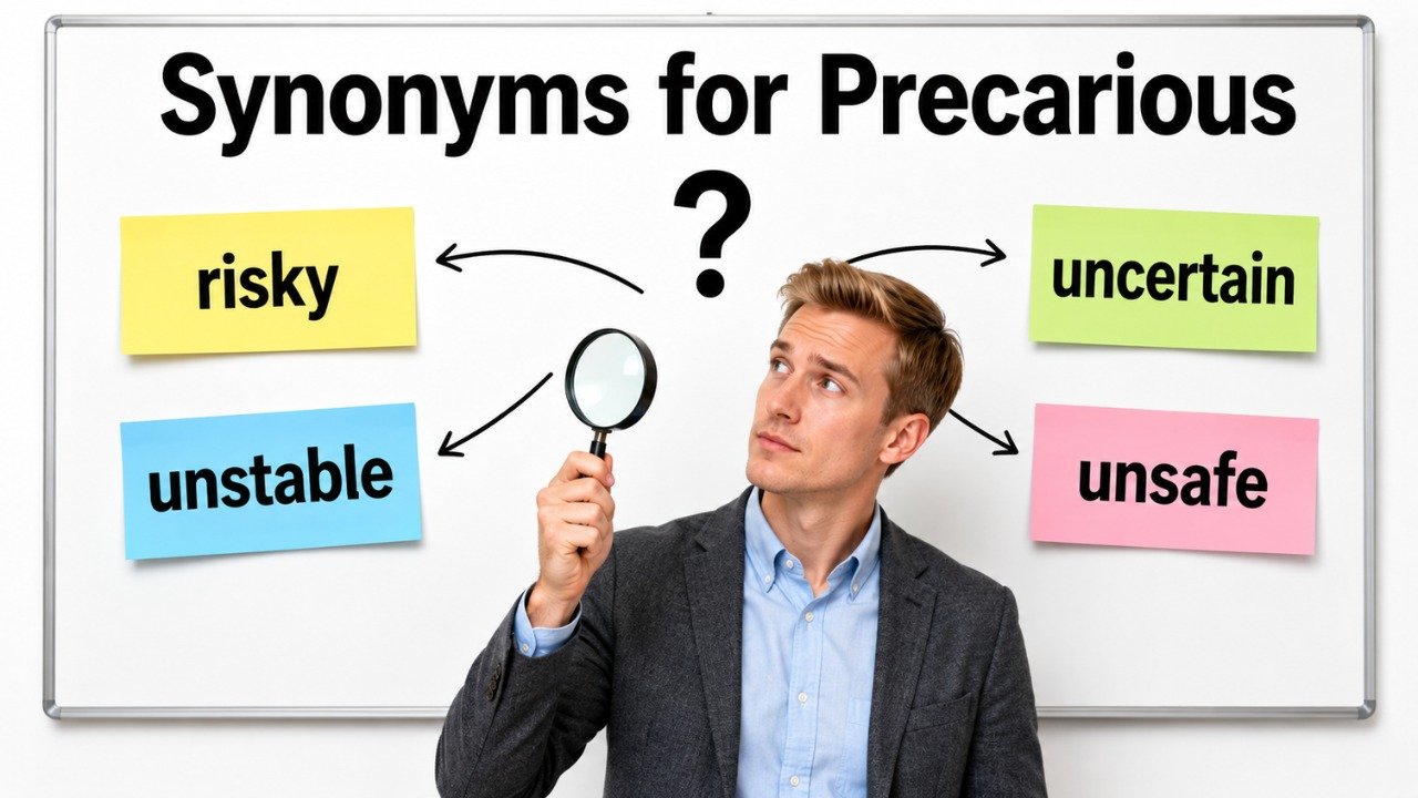 synonyms for precarious