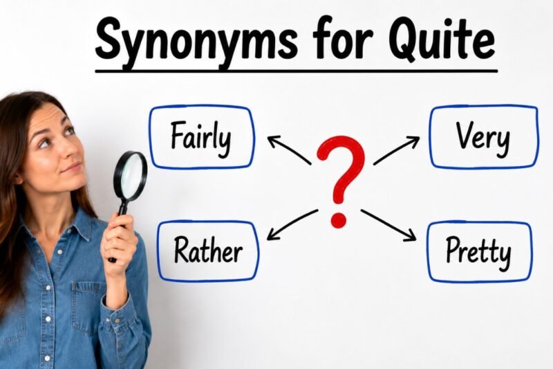 40+ Synonyms for Quite: Usage, Context & Examples