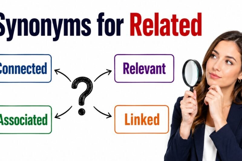 synonyms for related
