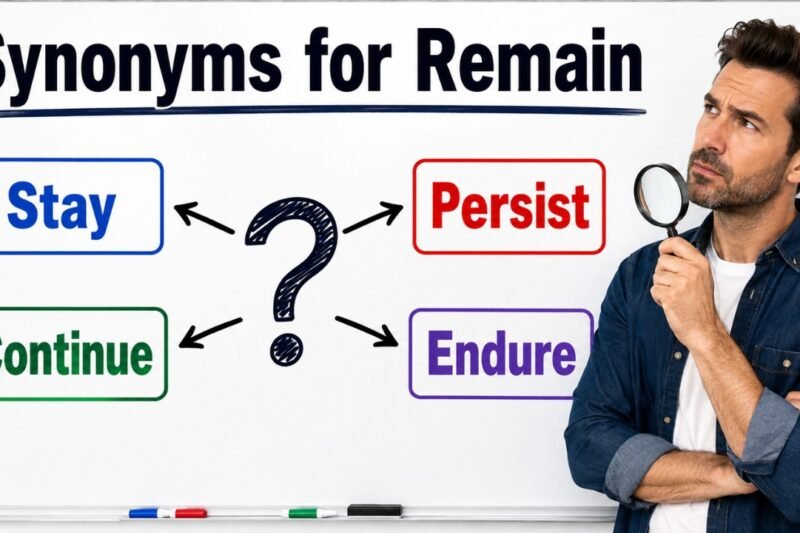 30+ Synonyms for Remain: Meanings, Context & Clear Examples