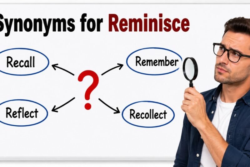 44+ Synonyms for Reminisce: Meanings, Uses & Word Choices