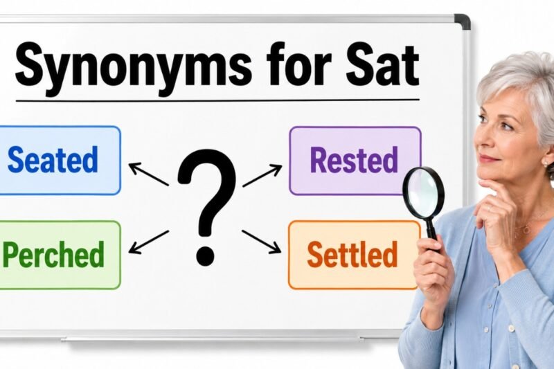 44+ Synonyms for Sat: Meanings, Uses & Word Choices