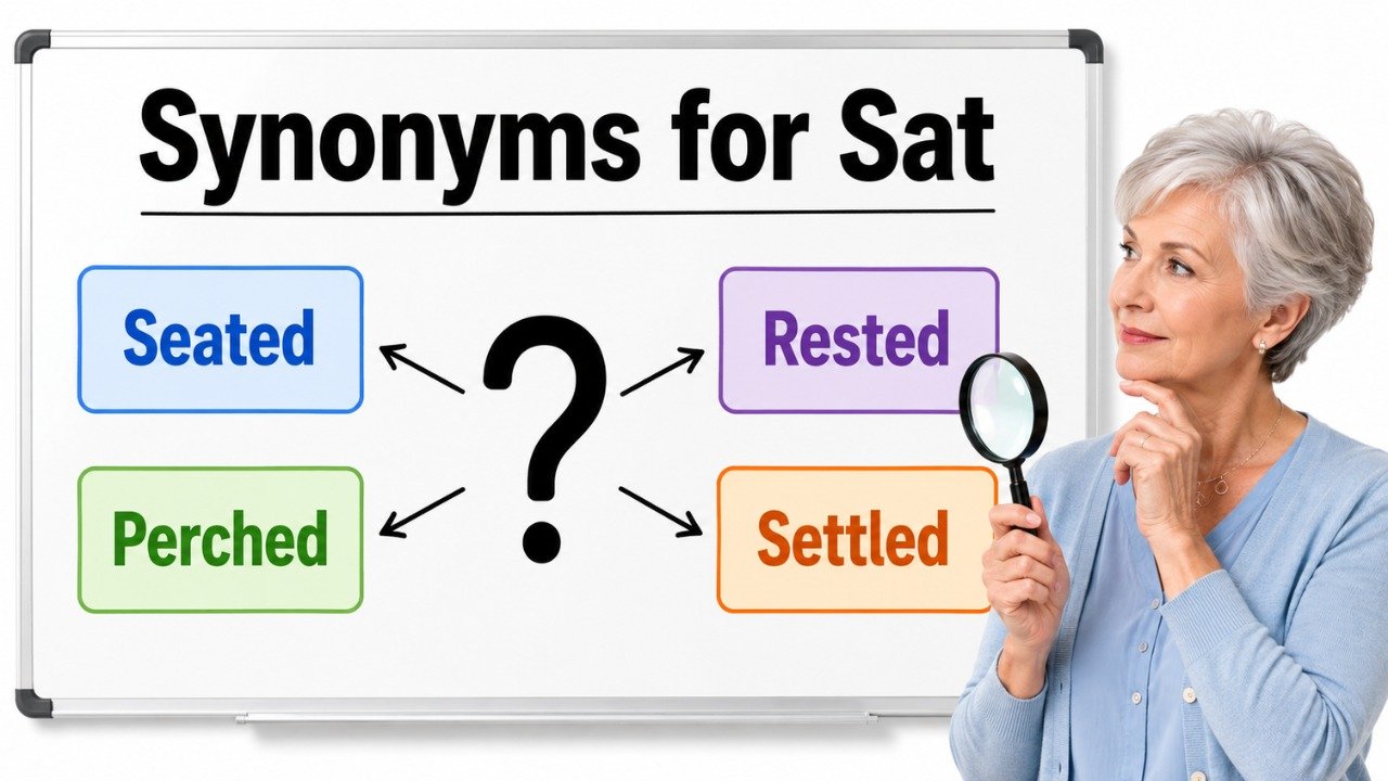 synonyms for sat
