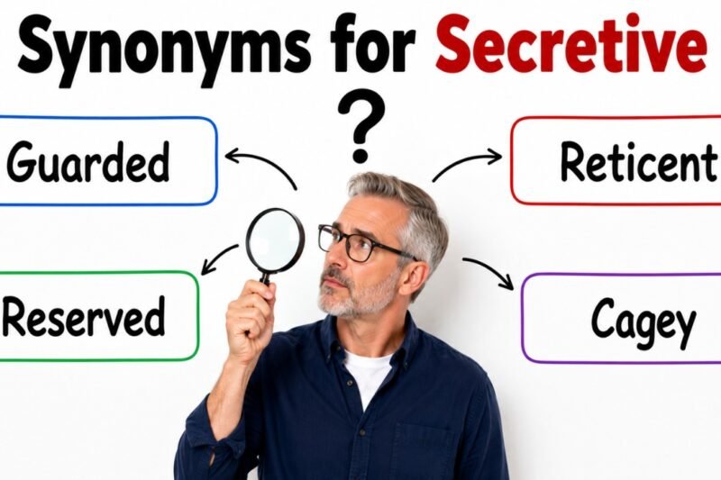 44+ Synonyms for Secretive: Meanings, Uses & Word Choices