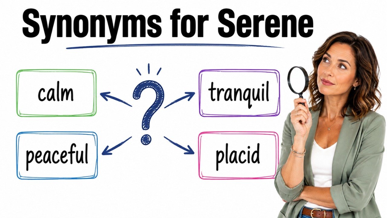 synonyms for serene