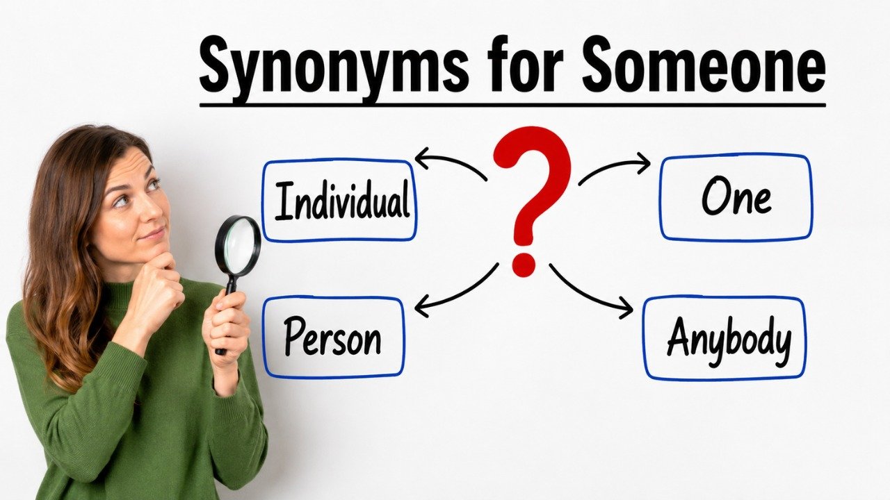 synonyms for someone