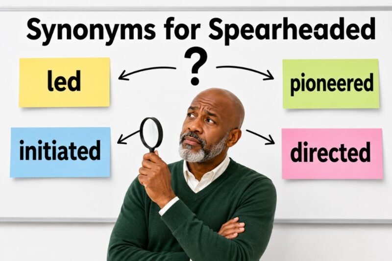 42+ Synonyms for Spearheaded: Meaning, Examples & Best Uses