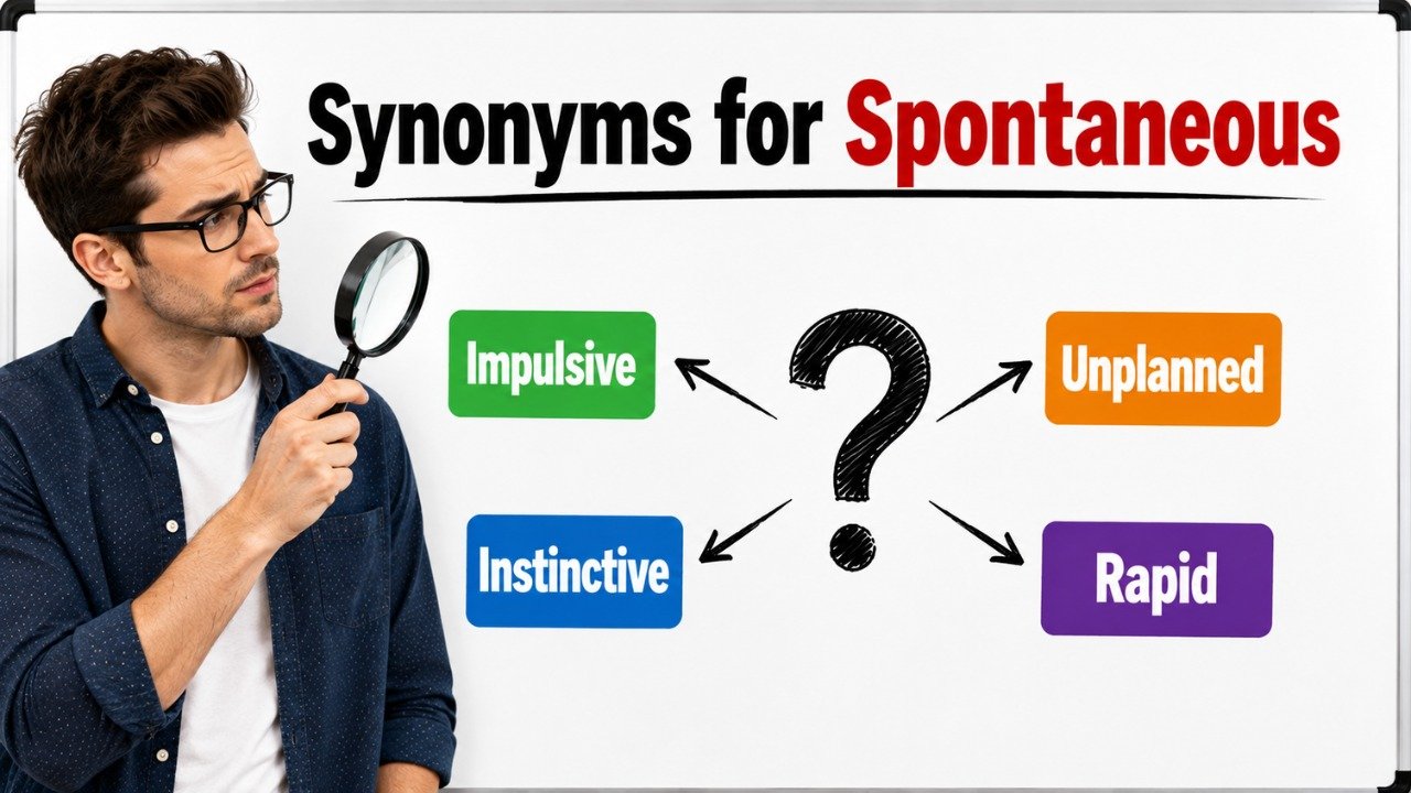 synonyms for spontaneous