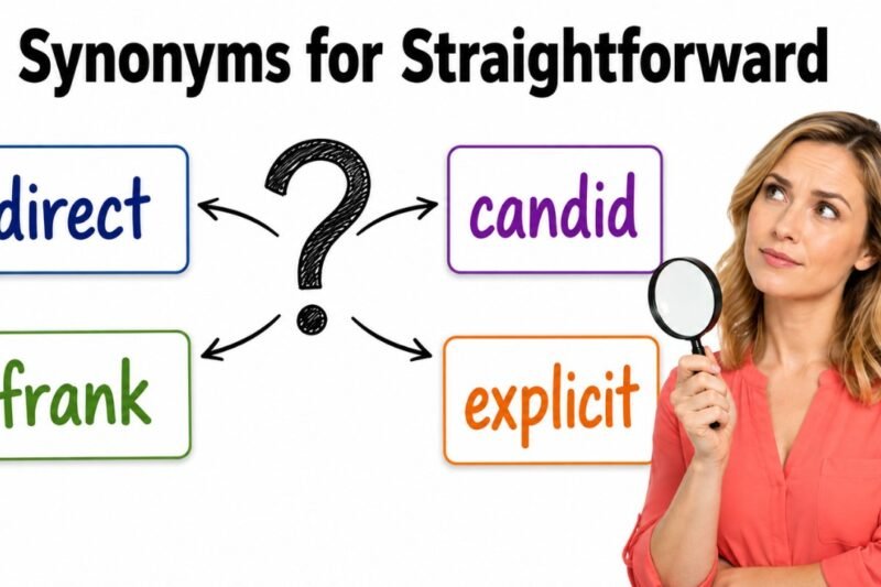 38+ Synonyms for Straightforward: Usage, Context & Examples