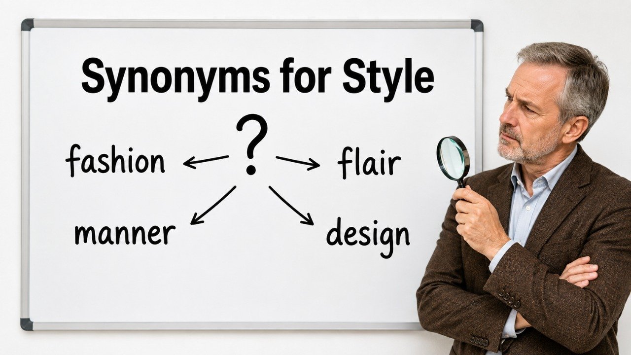 synonyms for style