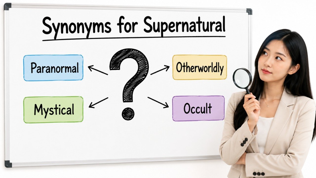 synonyms for supernatural