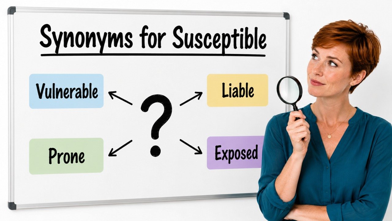synonyms for susceptible