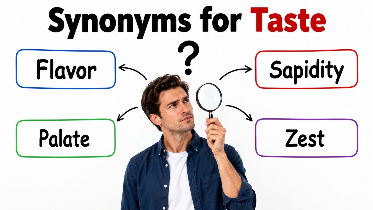 synonyms for taste