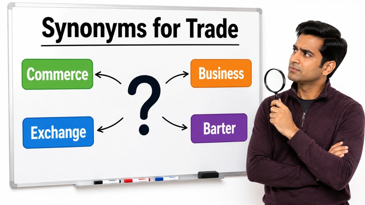 synonyms for trade