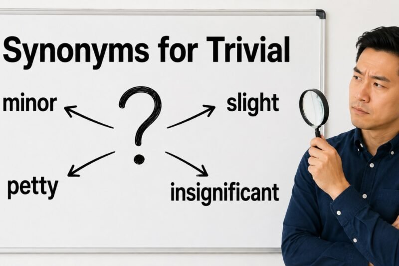 42+ Synonyms for Trivial: Meaning, Examples & Best Uses