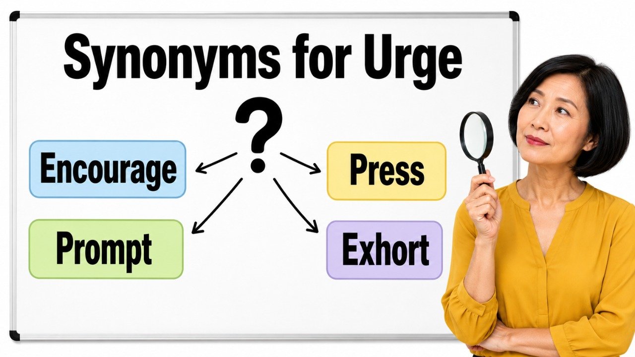 synonyms for urge